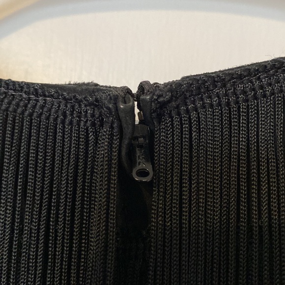 Vintage 90s Pia Rucci Suede blouse with fringe - Picture 7 of 12